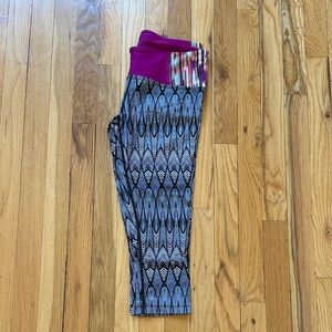 Like New!  Prana Patterned Leggings Medium